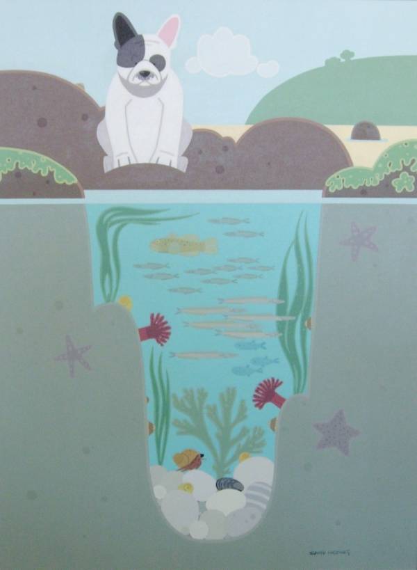 - Acrylic on Canvas, Painting by Sasha Harding, measuring 100 x 76 cm (H x W) framed at 112 x 88 cm £3700